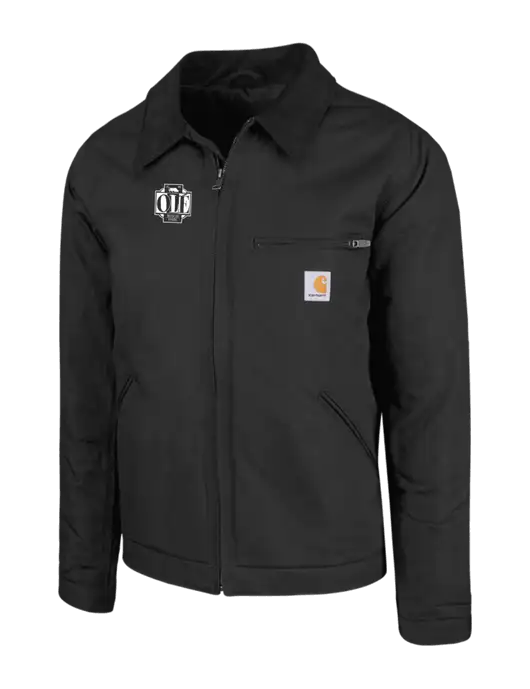 Carhartt Black Duck Detroit Jacket w/Ole Logo