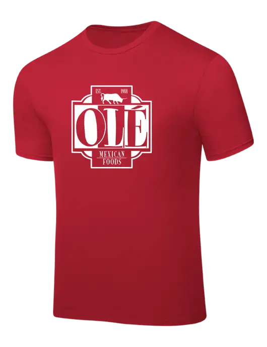 Red PosiCharge Competitor Tee w/Ole Logo