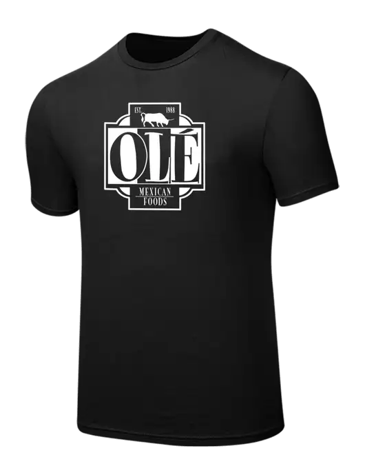 Seriously Soft Black T-Shirt w/Ole Logo