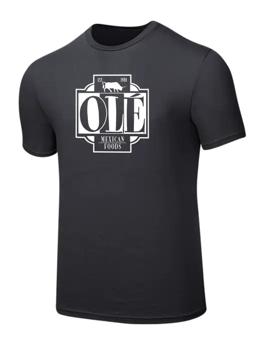 Seriously Soft Charcoal T-Shirt w/Ole Logo
