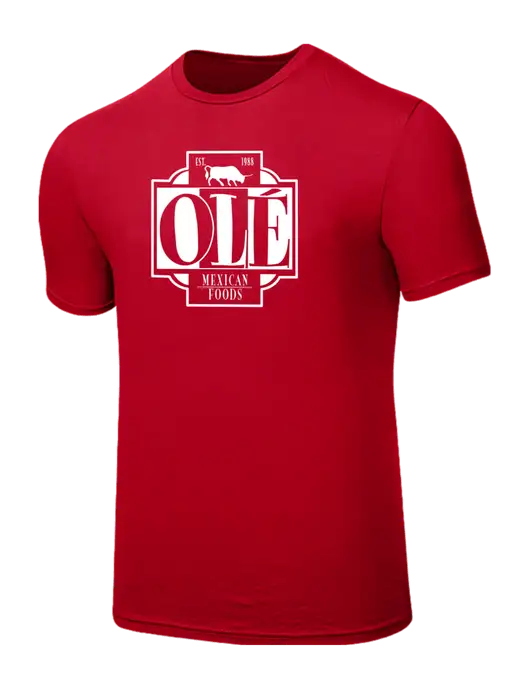 Seriously Soft Red T-Shirt w/Ole Logo