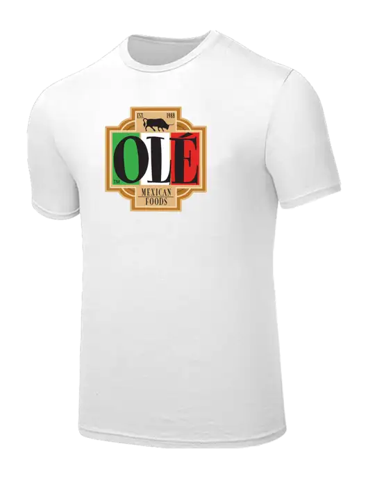 Seriously Soft White T-Shirt w/Ole Logo