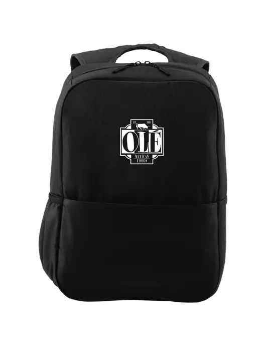 Access Square Laptop Black Backpack w/Ole Logo