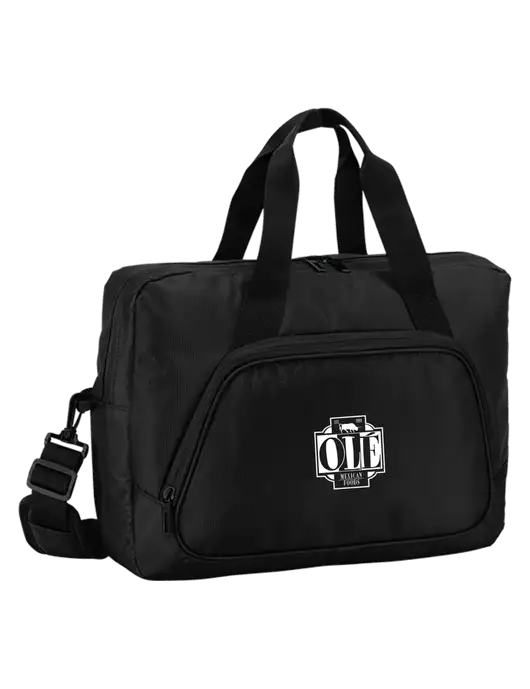 City Black Laptop Briefcase w/Ole Logo