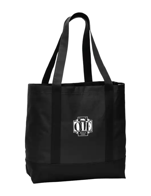 Carryall Black/Black Day Tote w/Ole Logo
