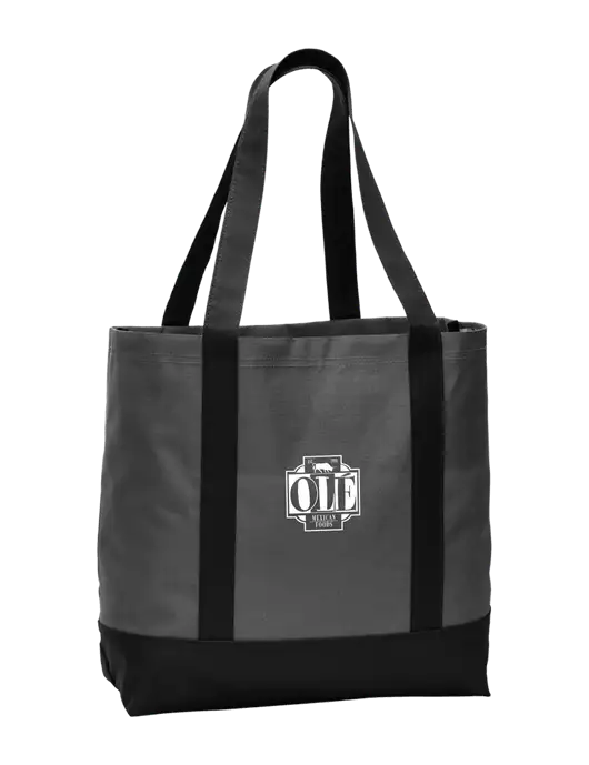 Carryall Charcoal/Black Day Tote Dark w/Ole Logo