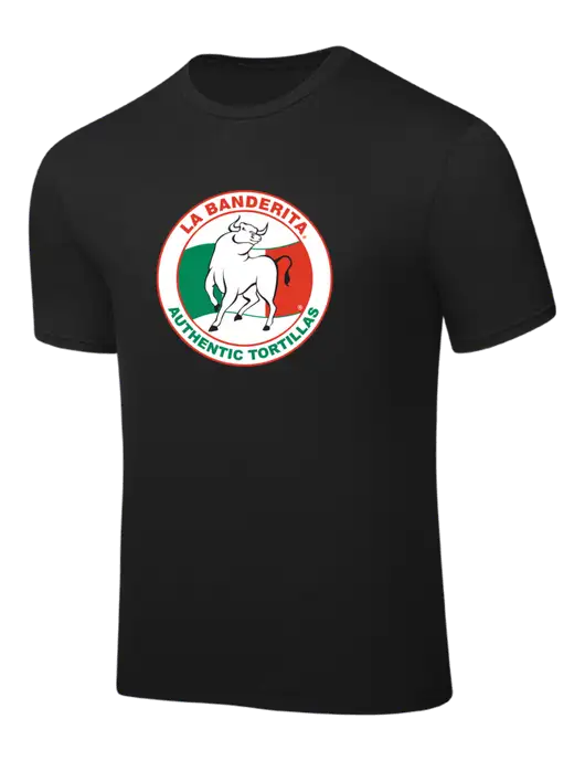 Black PosiCharge Competitor Tee w/La Banderita Logo