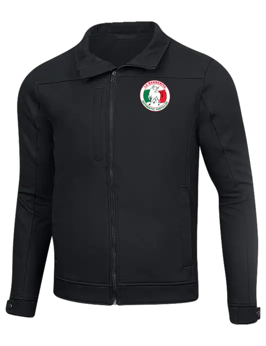 Cornerstone Charcoal Duck Bonded Soft Shell Jacket w/La Banderita Logo