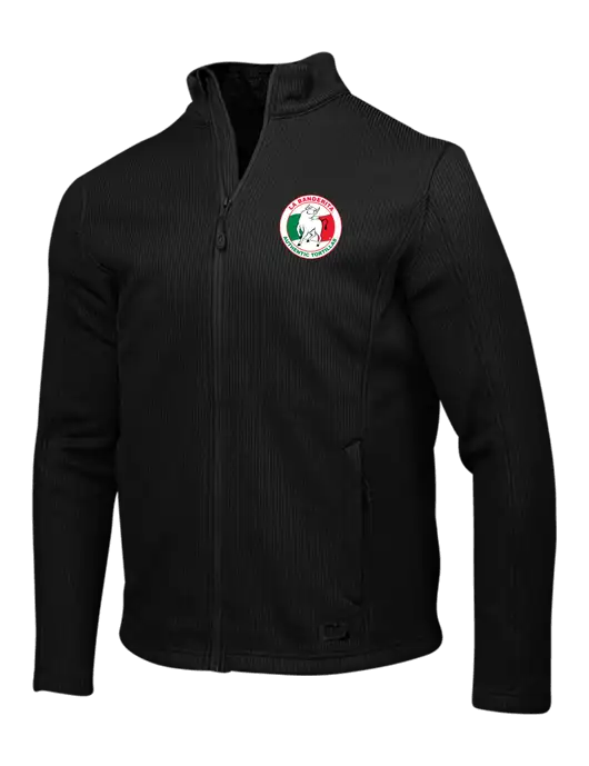 OGIO Blacktop Grit Fleece Jacket w/La Banderita Logo