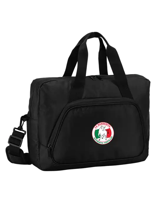 City Black Laptop Briefcase w/La Banderita Logo