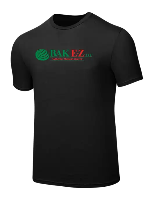 Seriously Soft Black T-Shirt w/BAK E-Z Logo