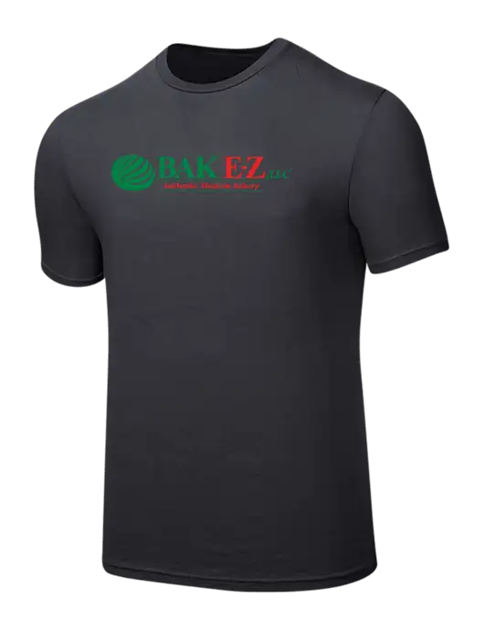 Seriously Soft Charcoal T-Shirt w/BAK E-Z Logo