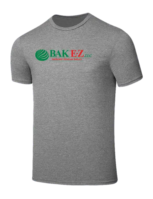 Seriously Soft Grey Frost T-Shirt w/BAK E-Z Logo
