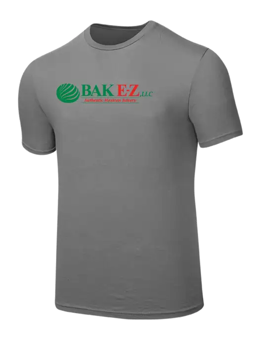Seriously Soft Medium Grey T-Shirt w/BAK E-Z Logo