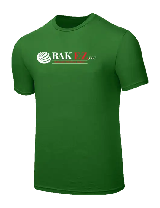 Seriously Soft Kelly Green T-Shirt w/BAK E-Z Logo