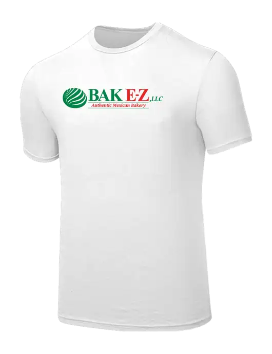 Seriously Soft White T-Shirt w/BAK E-Z Logo