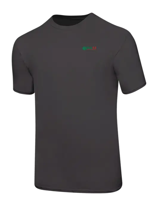 Ring Spun Charcoal 4.5 oz T-Shirt w/BAK E-Z Logo