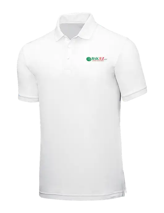 White Core Classic Pique w/BAK E-Z Logo
