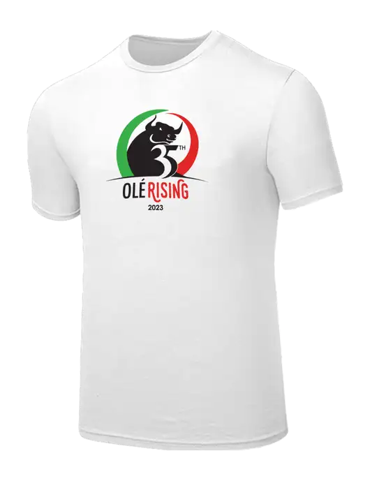Seriously Soft White T-Shirt w/Ole 35th Anniversary Logo