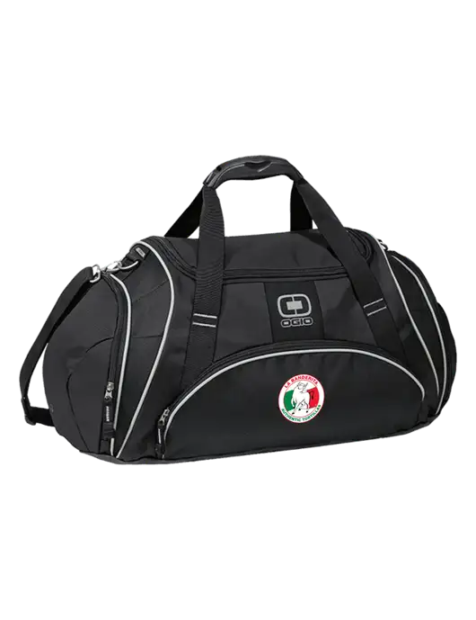 OGIO Black Crunch Duffel
 w/La Banderita Logo