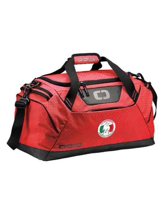 OGIO Red Catalyst Duffle
 w/La Banderita Logo